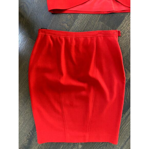 JEAN MUIR London Vintage Designer Skirt Jacket Suit~US 8/10/12~Made in England - Picture 9 of 9